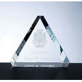 Triple Equality Award/ Paperweight - Optic Crystal